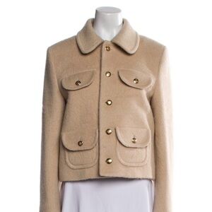 Celine Tan Camel Hair Jacket NWT